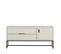 Silas - Meuble TV 1 Porte 1 Tiroir En Bois L120cm - Couleur - Beige