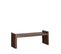 Prop - Banc En Bois L120cm - Couleur - Bois Foncé