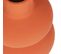 Sensual - Vase En Céramique H19cm - Couleur - Orange