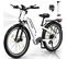 Vélo Électrique Vae, 26"x3.0, 250w E-bike, 48v 18ah, Shimano 7 Vitesse, Blanc