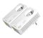 Kit De 2 Adaptateurs Cpl Filaire 500 Mbit/s Prise Gigogne 1 Port Ethernet