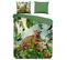 Housse De Couette Jungle 240x200/220 Cm Multicolore