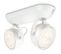 Myliving Plafonnier LED "dyna" 2 X 3 W Blanc