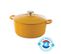 Bk Cookware H6075.528 Nature Bk Bourgogne Cocotte En Fonte- 6.7l - Revetement Émaillé