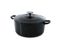 Cocotte En Fonte Ronde 24 Cm 4.2l Revêtement Émaillé Couvercle Avec Anneaux - H6071.524