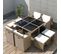 Salon De Jardin Encastrable En Rotin - 109x109x74 Cm - Beige