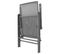 Chaises Empilables De Jardin 2 PCs Acier Gris