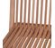 Chaises Pliables De Jardin 4 PCs Bois De Teck Solide