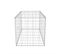 Panier De Gabion Acier Galvanisé 100x50x50 Cm