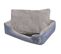 Lit Pour Chiens Avec Coussin Rembourré Taille S Gris