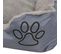 Lit Pour Chiens Avec Coussin Rembourré Taille Xxl Gris