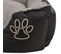 Lit Pour Chiens Avec Coussin Rembourré Taille S Noir