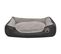 Lit Pour Chiens Avec Coussin Rembourré Taille M Noir