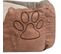 Lit Pour Chiens Avec Coussin Cuir Artificiel Pu Taille Xl Beige