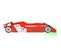 Lit Voiture De Course Pour Enfants Avec LED 90 X 200 Cm Rouge