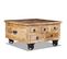 Table Basse Bois De Manguier Brut 70 X 70 X 40 Cm