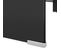 Meuble TV/ Support Pour Moniteur 100 X 30 X 13 Cm Verre Noir