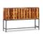 Buffet Bois Massif De Sesham 120 X 30 X 80 Cm