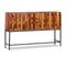 Buffet Bois Massif De Sesham 120 X 30 X 80 Cm