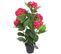 Plante Hortensia Artificielle Avec Pot 60 Cm Rouge