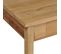 Table Basse Teck Massif 100 X 60 X 35 Cm