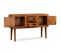 Buffet Bois Massif Avec Finition Miel 120x30x75 Cm