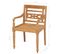 Chaises Batavia 2 PCs Bois De Teck Solide