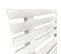 Banc De Jardin 145,5 Cm Plastique Blanc