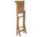 Tabourets Pliables De Bar D'extérieur 2 PCs Bois De Teck Solide