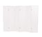 Paravent 6 Panneaux Style Japonais 240x170 cm Blanc