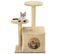 Arbre à Chat Avec Griffoir En Sisal 60 Cm Beige