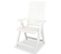 Mobilier De Bistro 3 Pièces Plastique Blanc