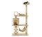 Arbre à Chat Avec Griffoirs En Sisal 140 Cm Beige