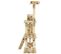 Arbre À Chat Avec Griffoir En Sisal 140 cm Beige Motif De Pattes