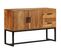 Buffet Marron 110x30x70 Cm Bois D'acacia Solide