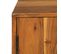 Buffet Marron 110x30x70 Cm Bois D'acacia Solide