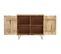 Buffet 80x30x75 Cm Bois De Manguier Solide