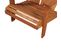 Chaise De Jardin Adirondack Et Repose-pied Bois D'acacia Massif