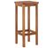 Tabourets De Bar Lot De 2 Bois D'acacia Solide