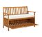 Banc De Rangement De Jardin Bois D'acacia Solide 120x63x84 Cm