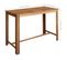 Table De Bar Bois D'acacia Solide 150 X 70 X 105 Cm