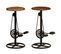 Chaises De Bar 2 PCs Bois Massif De Récupération