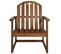 Chaises De Jardin 2 PCs Bois D'acacia Solide