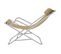 Chaises Inclinables De Terrasse 2 PCs Acier Taupe