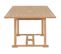 Table Extensible De Jardin 180-280x100x75 Cm Teck Massif