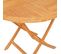 Table pliable de jardin 85x76 cm Bois de teck solide