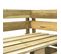 Banc D'angle Palette De Jardin Bois