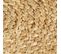 Napperons 6 PCs Naturel Plain 38 Cm Rond Jute