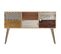 Buffet 120 X 30 X 75 Cm Bois De Manguier Massif