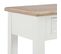 Table Console Blanc 110x35x80 Cm Bois